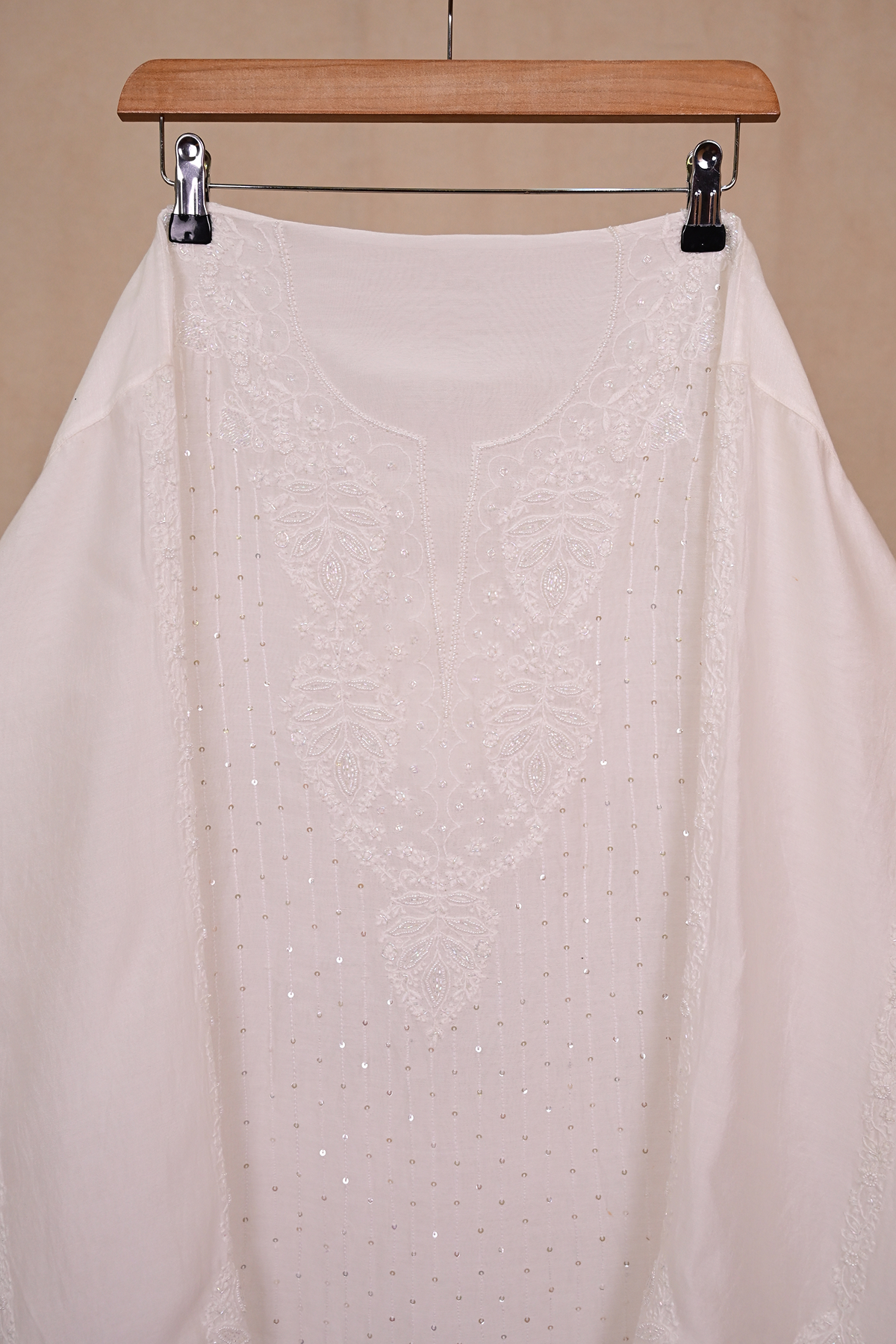 Off White
Soft Silk Chikankari Co-ord Set