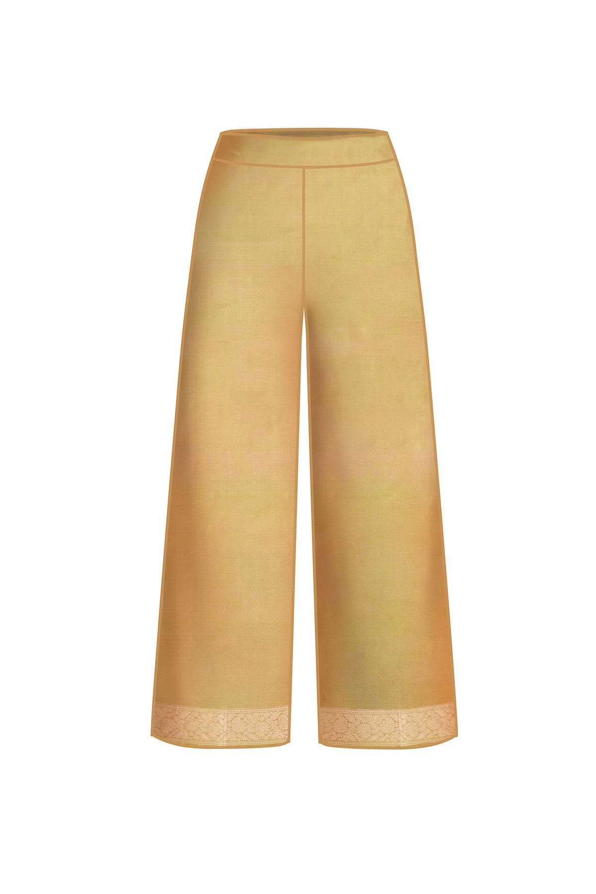 Pista Green Katan Silk Banarasi Suit