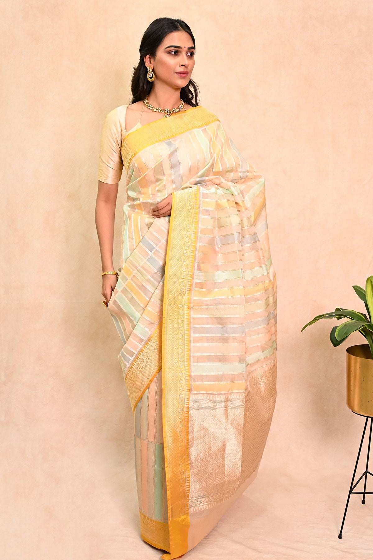 Rangkat Organza Banarasi Saree