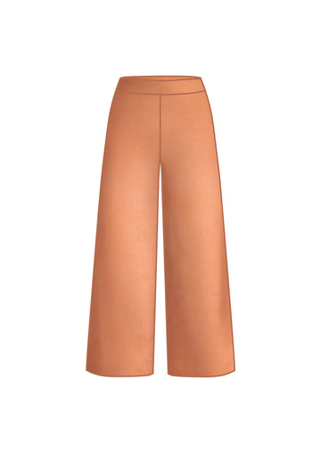 Apricot Chiniya Silk Zardozi Suit
