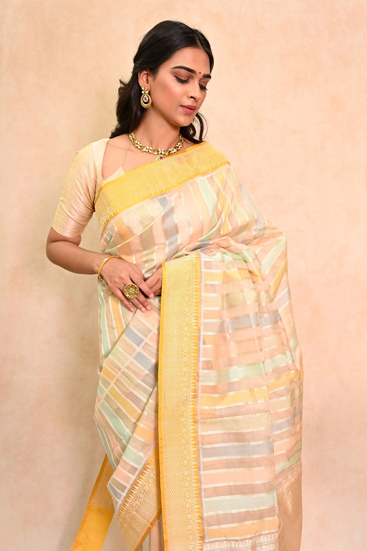 Rangkat Organza Banarasi Saree