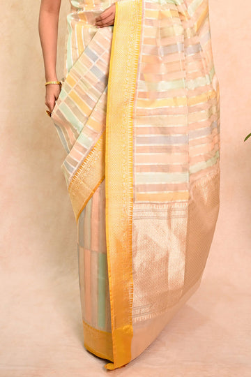 Rangkat Organza Banarasi Saree