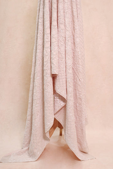 Dusty Rose Georgette Dupatta