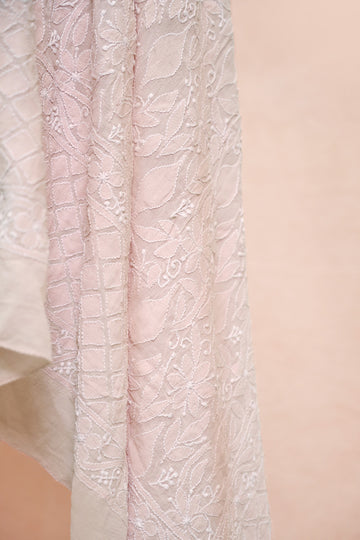 Dusty Rose Georgette Dupatta