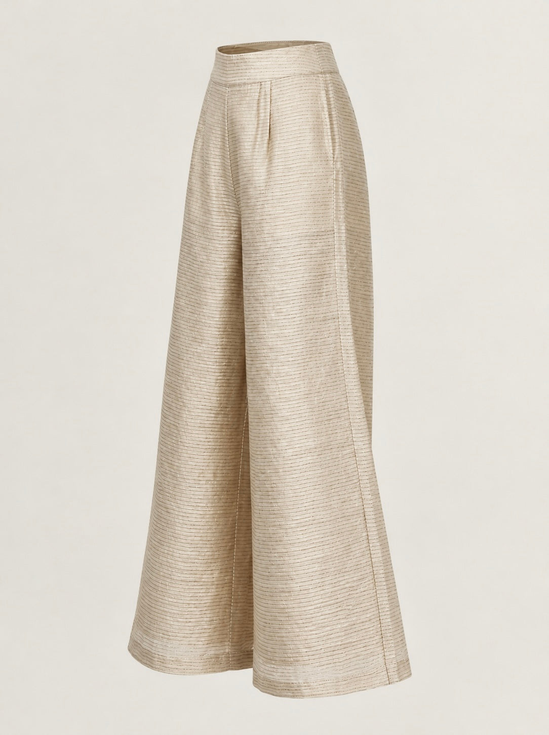 Yellow Ochre Tissue Silk Zardozi Suit