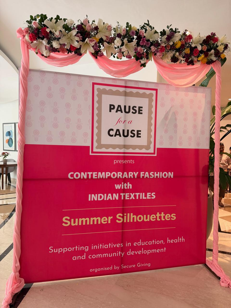 Pause for a Cause